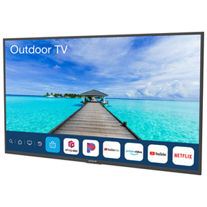 Neptune Partial Sun 55" 4K UHD HDR LED webOS Outdoor Smart TV (ODTV5503) - 500nit 2026 - Great for Streaming