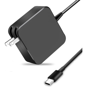 45W USB-C Type C Charger Compatible with New MacBook 12-inch Hp Acer Asus Lenovo Dell Huawei Matebook Laptop Smartphone Power Adapter