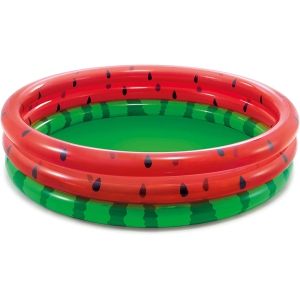 Intex 66-Inch Round Inflatable Outdoor Kids Swimming and Wading Watermelon Pool for Ages 2 and Up