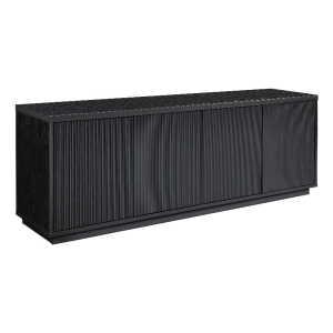 Henn&Hart 70" Black TV Stand