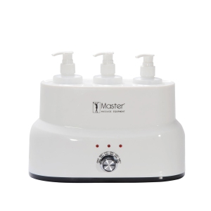 Master Massage 3-bottle Oil, Lotion, Cream Warmer Salon SPA Massage Body Therapy