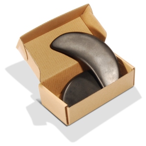 Master Massage 2 Piece Large Master Massage 2-Piece Large Waning Moon Crescent Massage Stone Set - Black Basalt Hot Massage Stone Rock Massage Tool
