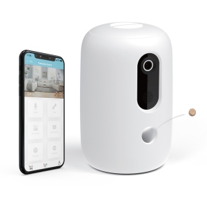 INSTACHEW Purechew Snack Treat Dispenser, HD camera, app-enabled, automates feeding, portion control