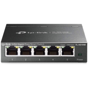 TP-Link TL-SG105E 5-Port Gigabit Easy Smart Switch (TL-SG105E)