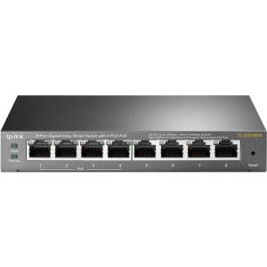 TP-Link TL-SG108PE 8-Port Gigabit Easy Smart Switch with 4-Port PoE (TL-SG108PE)