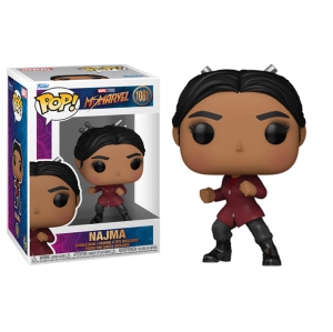 Funko Pop! Marvel Ms. Marvel Vinyl Bobble-Head Najma #1081 (SALE)