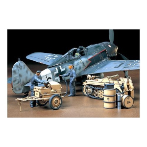 TAMIYA German Aircraft Power Supply Unit & Kettenkraftrad #33 (32533) 1:48 Scale Plastic Model Kit Accessory