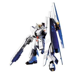 Bandai Gundam High Grade Universal Century 1/144 Scale Model Kit: #093 Nu Gundam HWS Heavy Weapon System