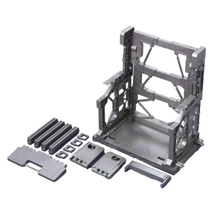 Gundam Builders Parts 1/144 Scale Model Kit: System Base 001 (Gun Metal)