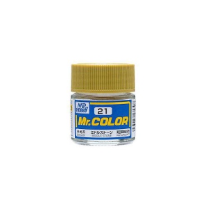 Mr. Hobby Mr. Color 21 - Middle Stone Semi-Gloss/RAF Aircraft (C21) Plastic Model Kit Paint