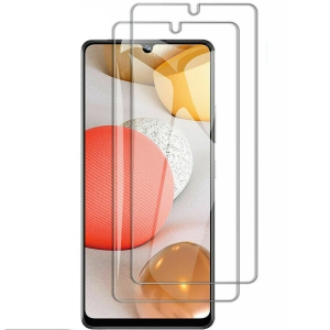 SupeRShield-2 PACK Screen Protector for Samsung Galaxy A72 Tempered Glass [HD Full Coverage] [Easy Installation] [Round Edge] [Scratch Resistant] [9H Hardness] [Bubble Free] Protec