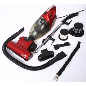 Ewbank Chilli 4 Bagless Stick Vacuum for Stairs & Upholstery with 2-in-1 Handheld, 1000W Motor, HEPA Filter, 23 ft Cord, Attachments