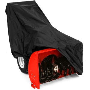 North East Harbor Premium Waterproof Snow Blower Cover - (47" x 30" x 37") - Superior All Weather Protection Storage Cover - Black