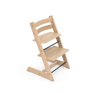 Stokke Tripp Trapp Adjustable Convertible Unisex High Quality Ergonomic Wood Brown Toddler Chair (529301)