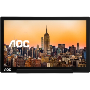 AOC I1601C 15.6" (1920x1080) 5ms IPS Monitor, Black