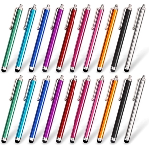 h Stylus Pen Set of 20 Pack, Universal Capacitive Touch Screen Stylus Compatible with iPad, iPhone, Samsung, Kindle Touch, Compatible with All Device with Capacitive Touch Screen