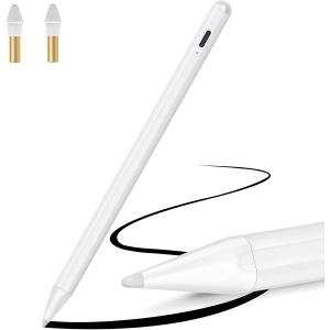 Stylus Pen for iPad with Palm Rejection, Active Pencil Compatible with (2018-2022) Apple iPad Pro 11/12.9 Inch, iPad 10.2 7th/8th/9th Generation, iPad 6th, iPad Air 3/4/5th Gen, i