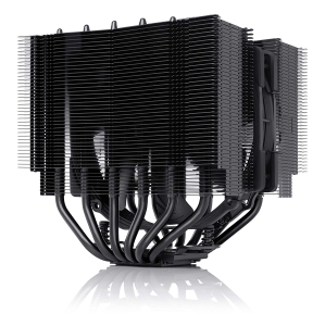N NH-D15S chromax.Black, Premium Dual-Tower CPU Cooler with NF-A15 PWM 140mm Fan (Black)