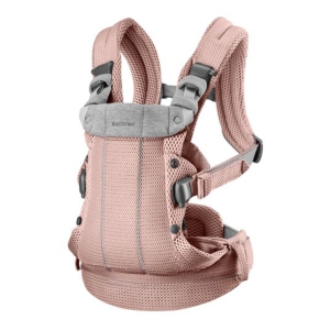 BabyBjorn Porte-harmonie - 3D Mesh, rose poussiéreux