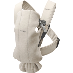 BabyBjorn Baby Carrier Mini - 3D Jersey, Light Beige