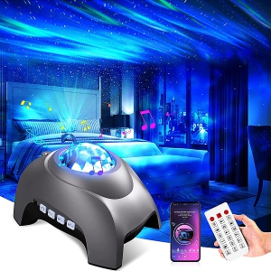 Galaxy Projector Star Projector Galaxy Light,Galaxy Light with Bluetooth Speaker, White Noise Light Projector for Bedroom, G