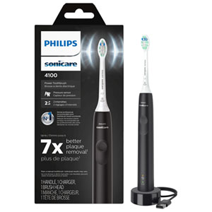 Brosse à dents électrique Philips Sonicare 4100 (HX3681/24) - Noir