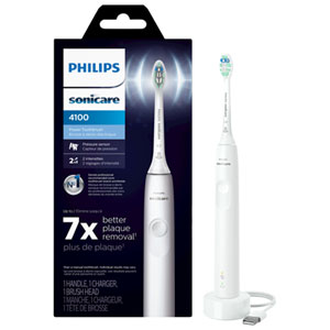 Brosse à dents électrique Philips Sonicare 4100 (HX3681/23) - Blanc