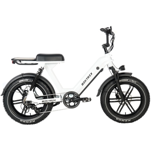Challenger 2 - Ultimate Moped Style, Full Suspension City Bike, 48V 17Ah battery, 100km range, Front and Rear suspension, Hydraulic Brakes, 750W of peak power