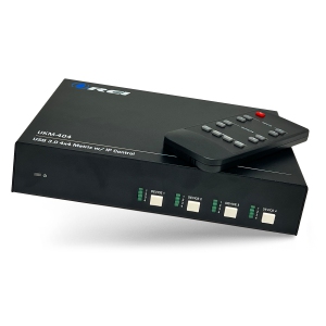 Ultra HD 4K 4x4 HDMI KVM Switch Keyboard & USB Peripheral Control(UKM-404)