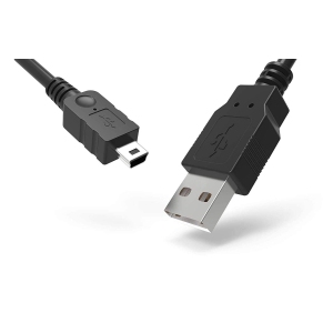 GPS Charger Cable, 6 Feet USB A Male to Mini 5 Pin Data Transfer Charging Cable Cord for Garmin Navigator Nuvi