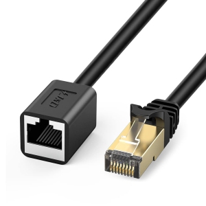 Ethernet Extension Cable, Cat 6 Ethernet Extender Cable Adapter (25 Feet) Support Cat6 / Cat5e / Cat5 Standards,