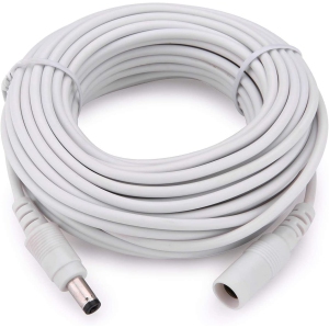 Power Extension Cable 10M 33Ft 2.1mm x 5.5mm Compatible with 12V DC Adapter Cord for CCTV Security Ca System