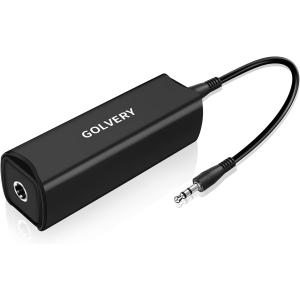 Ground Loop Noise Isolator, Auido Humming Hissing Buzzing Noise Filter Eliminator for Car Audio, Home, PC