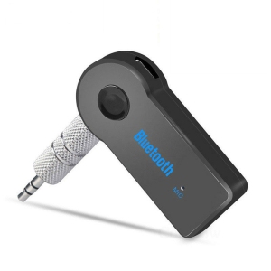 SuperShield Bluetooth Car Adapter, Bluetooth Aux Adapter Portable Bluetooth Music Receiver, Mini Wireless 3.5mm Aux Adapter for Car Home Stereo