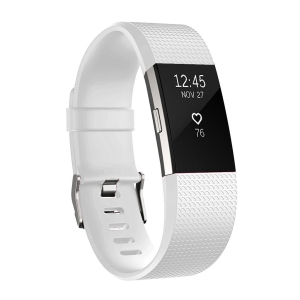 SuperShield Fitbit Charge 3 4 SE Band Replacement Wrist Strap Silicone Sport Smart Watch Strap (Small-White)
