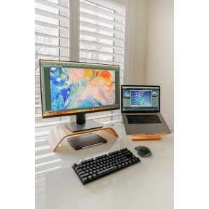 Enkel Studios Birchwood Work Smarter Set | Home office setup | Ergonomic home office set