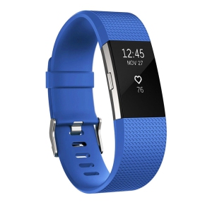 Fitbit Charge 2 Bands, Silicone Bracelet Strap Replacement Band for Fitbit Charge 2 (3 Colour: Red, Lavender, Purple, Small)