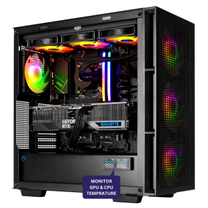 TECHNOID Pro Gaming PC – RTX 5070 - INTEL i9-14900KF - 64 GB RAM DDR5 - 2 TB SSD - Windows 11 Pro - Wifi - AI Ready