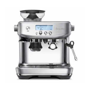 Breville Barista Pro 1680W 120V Adjustable Grind Control Programmable Brushed Stainless Steel Espresso Machine (BES878BSS)