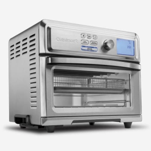 Cuisinart 1800W Manual AirFry Function Dual Cook Aluminum Silver Toaster Oven (TOA-65C)