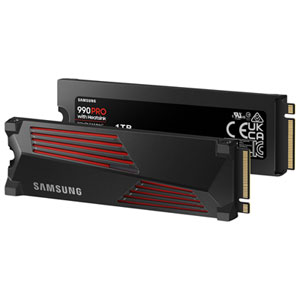 Samsung 990PRO 1TB NVMe PCI-e Internal Solid State Drive with