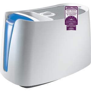 Phone Village Honeywell HEV355C QuietCare Cool Moisture Humidifier, White, with Break Resistant, Easy to Fill & Clean Water Tank, Quiet Invisible Moisture + Free Headphones