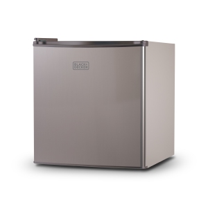 BLACK+DECKER Compact Refrigerator Energy Star Single Door Mini Fridge with Freezer, 1.7 Cubic Ft., VCM