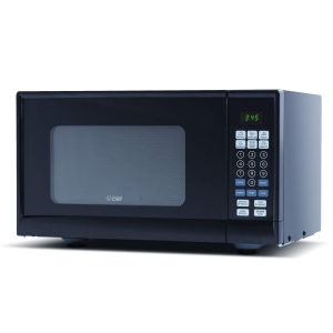 Commercial Chef Countertop Microwave Oven, 19.3 x 14.7 x 11.2 Inches, Black