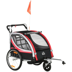 2 in 1 bike 2025 trailer stroller