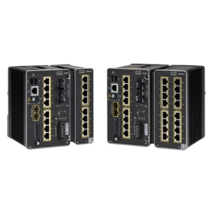 Cisco Catalyst 1000Base-T Gigabit Ethernet 16 Ports Twisted Pair Black Switch (IEM-3300-16T=)