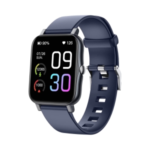 NIERBO Smart Watch Fitness Tracker for Men Women, 1.69" Touch Screen Smartwatch with Blood Oxygen/Heart Rate/Pressure/Sleep Monitor Dark Blue