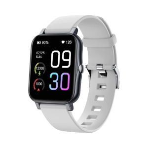 NIERBO Smart Watch Fitness Tracker for Men Women, 1.69" Touch Screen Smartwatch with Blood Oxygen/Heart Rate/Pressure/Sleep Monitor White