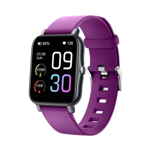 NIERBO Smart Watch Fitness Tracker for Men Women, 1.69" Touch Screen Smartwatch with Blood Oxygen/Heart Rate/Pressure/Sleep Monitor Purple