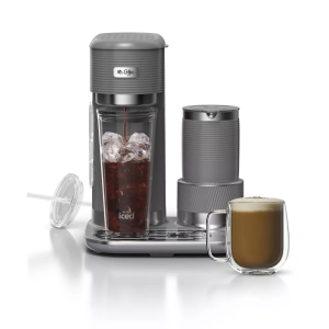 Mr. Coffee Latte Lux 4-in-1 Iced And Hot Single-serve Coffee Maker With One-touch Automatic Milk Frother
